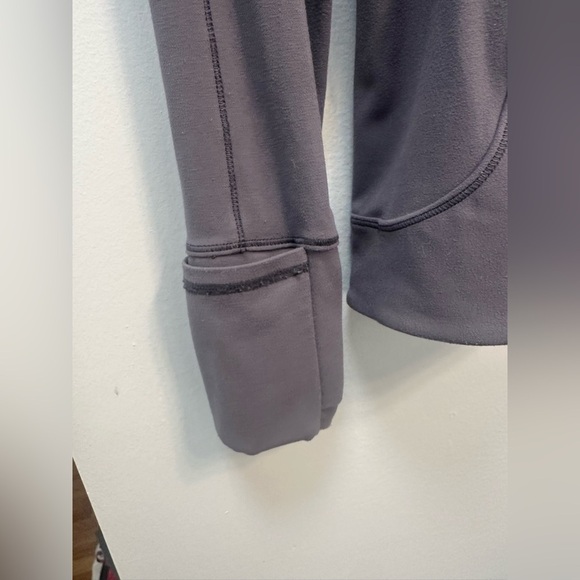 lululemon athletica Gray Asymmetrical Zip Hoodie - Picture 9 of 14